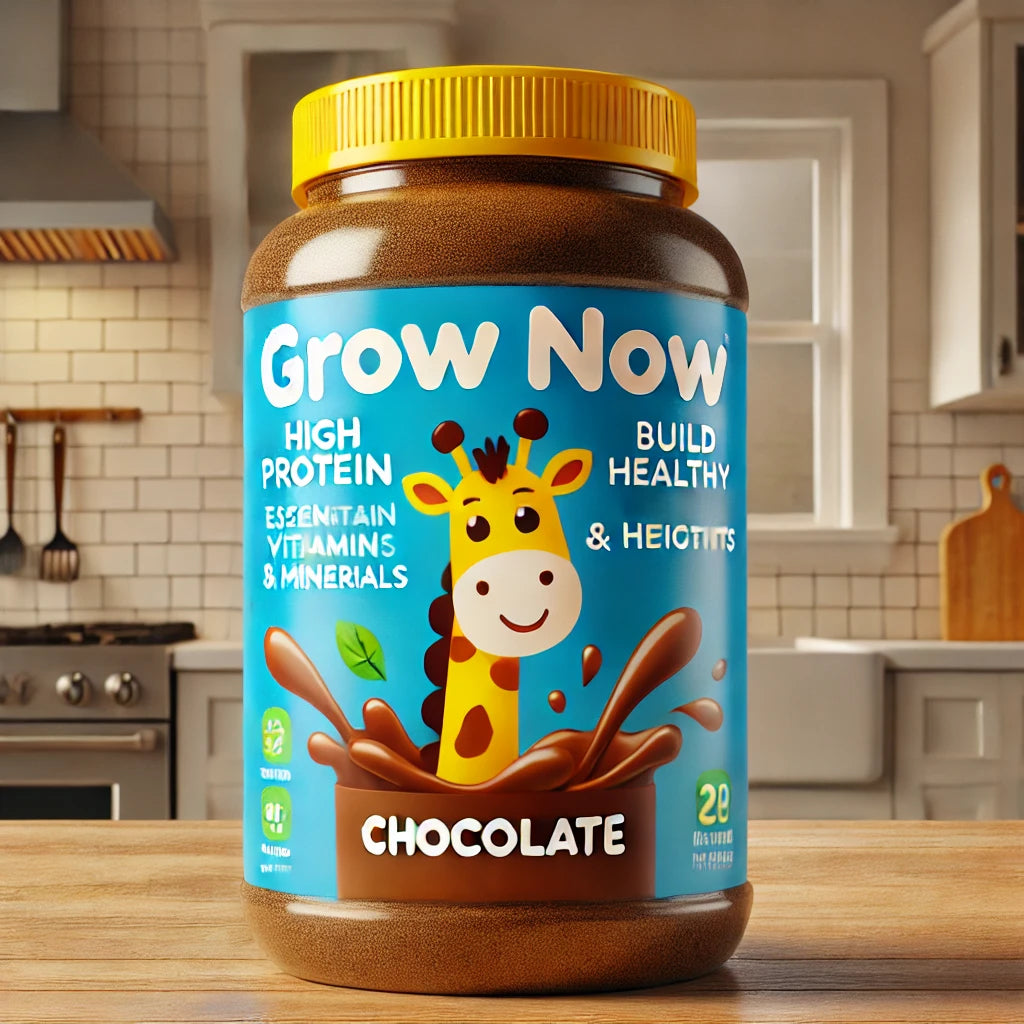 Gronao Promilk | Kids Protein Powder - Chocolate Flavor | High Protein for Healthy Height Growth for Kids of Ages 3 - 16 years